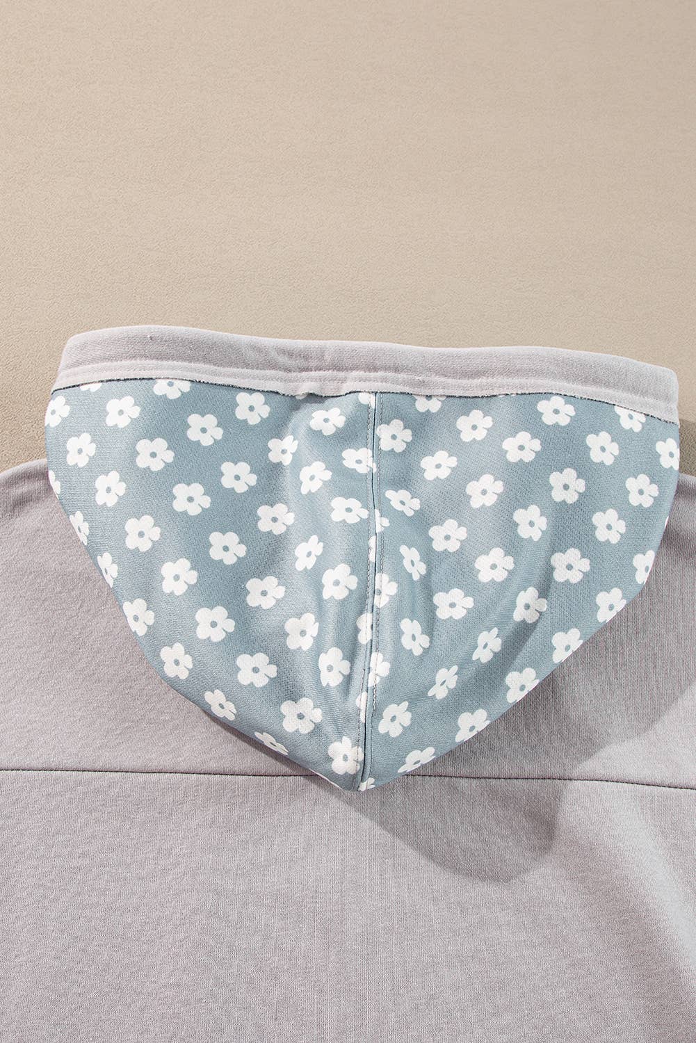 Boho Floral Patchwork Star Pattern Drawstring Hoodie (S-4X)